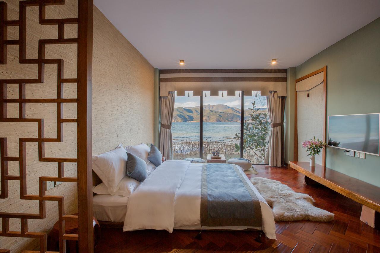 Walden Lugu Lake Zen Retreat نينغلانغ المظهر الخارجي الصورة