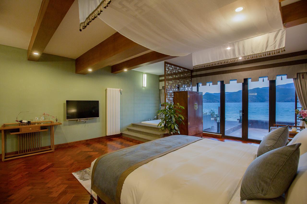 Walden Lugu Lake Zen Retreat نينغلانغ المظهر الخارجي الصورة