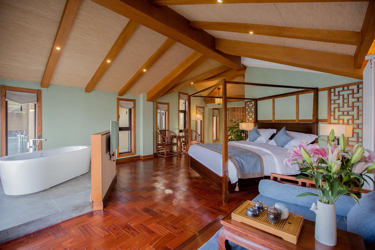 Walden Lugu Lake Zen Retreat نينغلانغ المظهر الخارجي الصورة