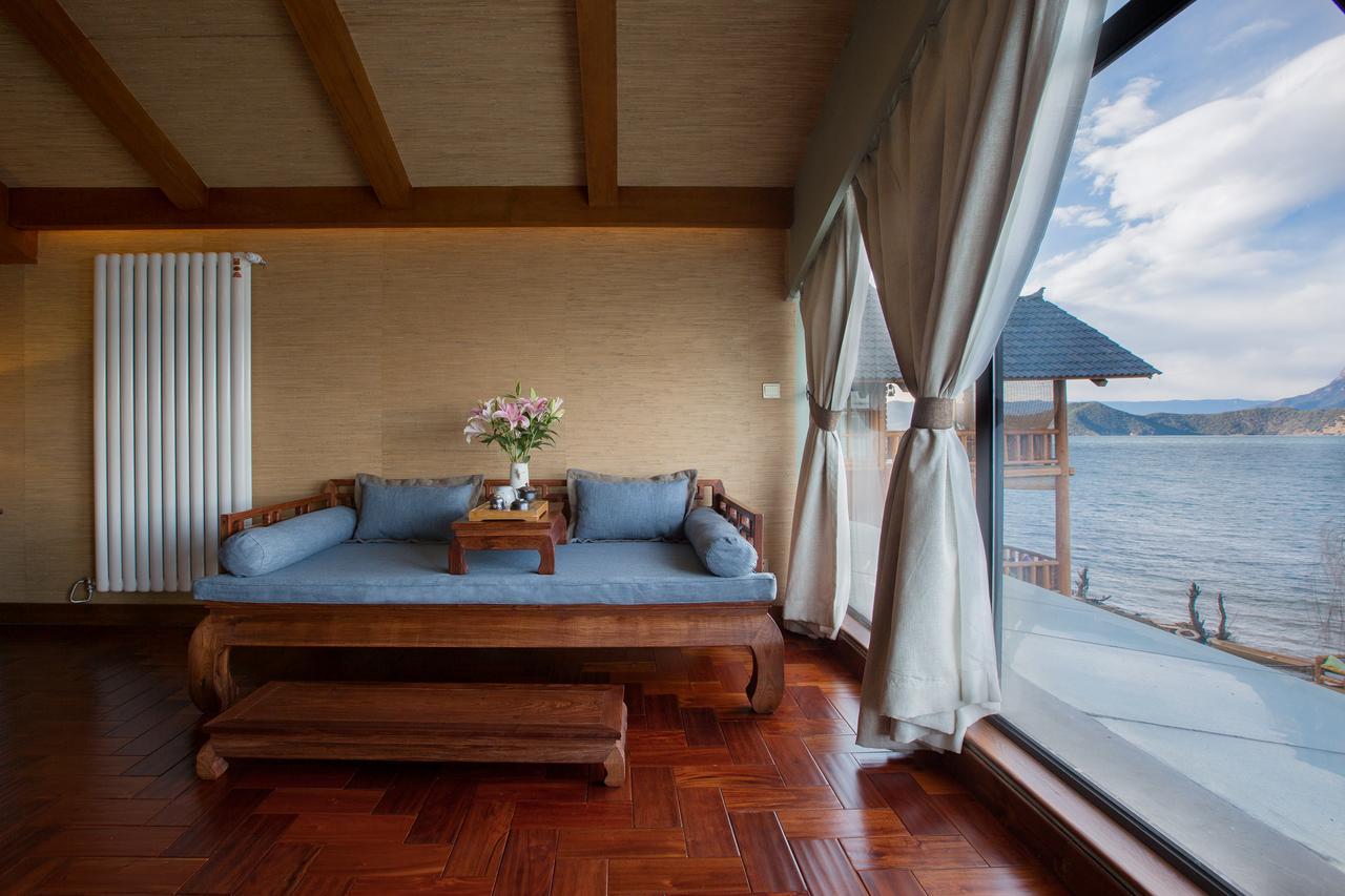 Walden Lugu Lake Zen Retreat نينغلانغ المظهر الخارجي الصورة
