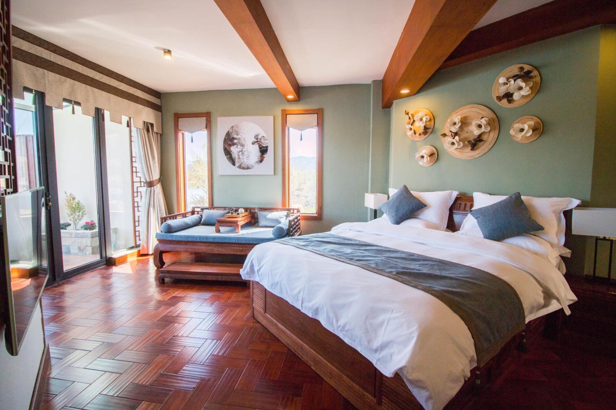Walden Lugu Lake Zen Retreat نينغلانغ المظهر الخارجي الصورة